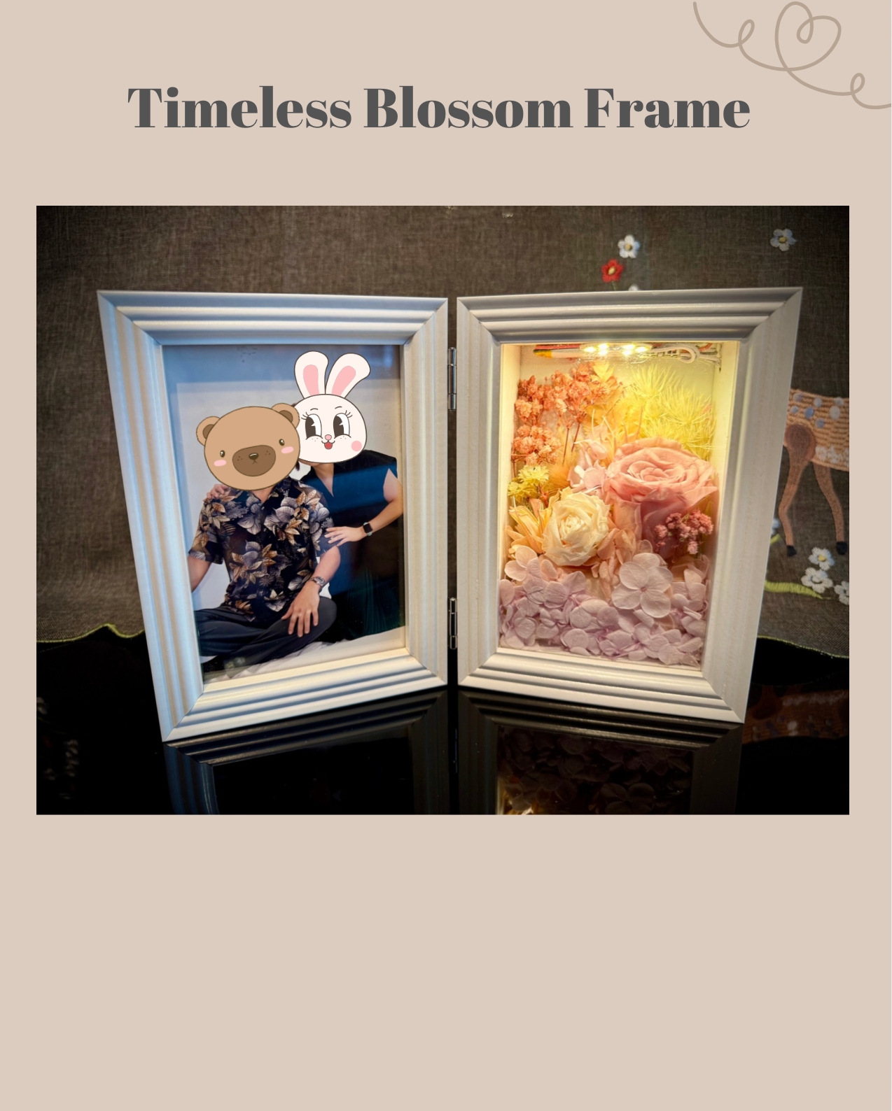 Timeless Blossom Frame
